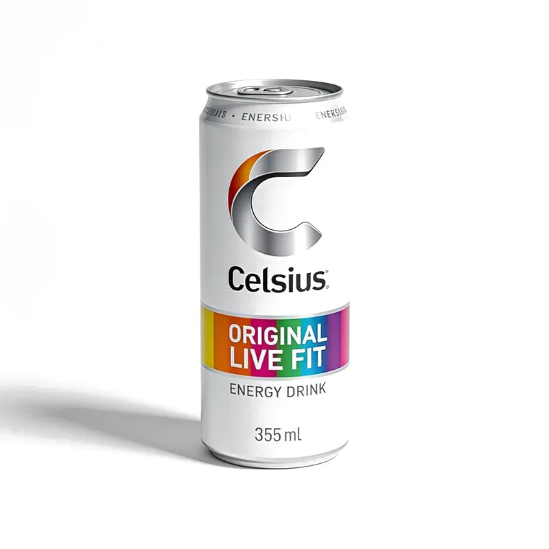 Illustration of a Celsius can