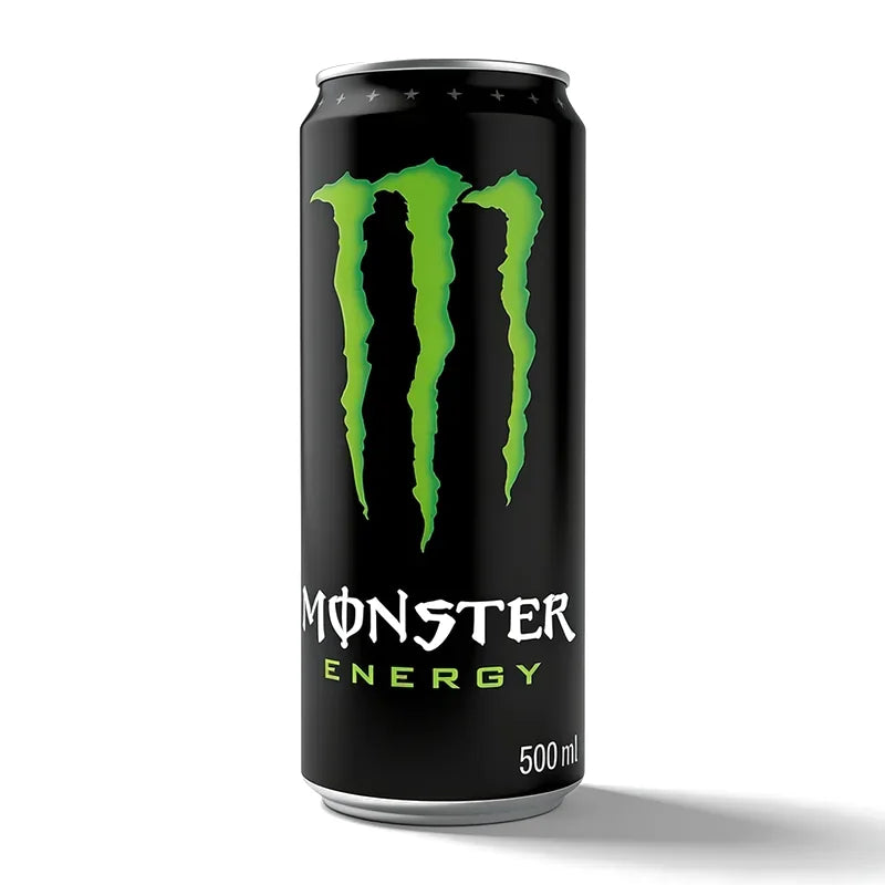Illustration of a Monster Energy can